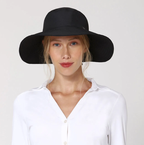 Model Front: Uv Line Floppy Hat Lyon Preto