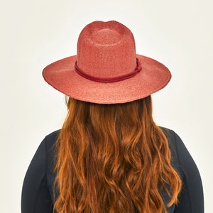 Model Back: Uv Line Floppy Hat Saint Germain Ferrugem Upf50+