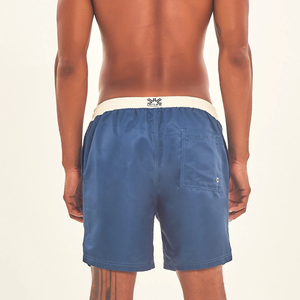 Model Back: Uv Line Short For Men / Bermuda Shorts Boxer Aco Off White Upf50+