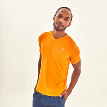 Load image into Gallery viewer, Image 03: Uv Line T-Shirt For Men T-Shirt Sport Fit Orange Upf50+
