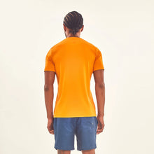 Load image into Gallery viewer, Model Back: Uv Line T-Shirt For Men T-Shirt Sport Fit Orange Upf50+

