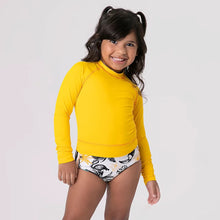 Load image into Gallery viewer, Image 02: Uv Line Girl&#39;s Two-Piece Trikini Brasil Upf50+
