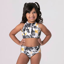 Load image into Gallery viewer, Image 04: Uv Line Girl&#39;s Two-Piece Trikini Brasil Upf50+

