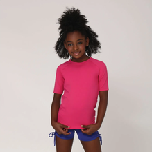 Load image into Gallery viewer, Camiseta Kids Uvpro Mc Pink UPF50+
