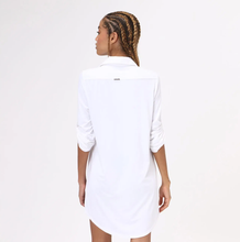 Load image into Gallery viewer, Copenhagen FPU50+ Shirtdress White Uv

