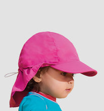 Load image into Gallery viewer, Legionnaire Kids FPU50+ Cap Pink Uv
