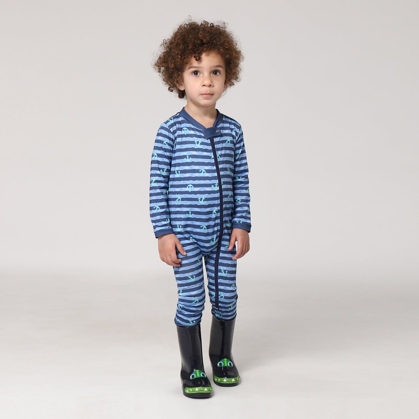 Macaquinho Baby Navy UPF50+