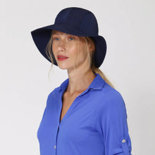 Load image into Gallery viewer, San Remo FPU50+ Hat Navy Blue Uv
