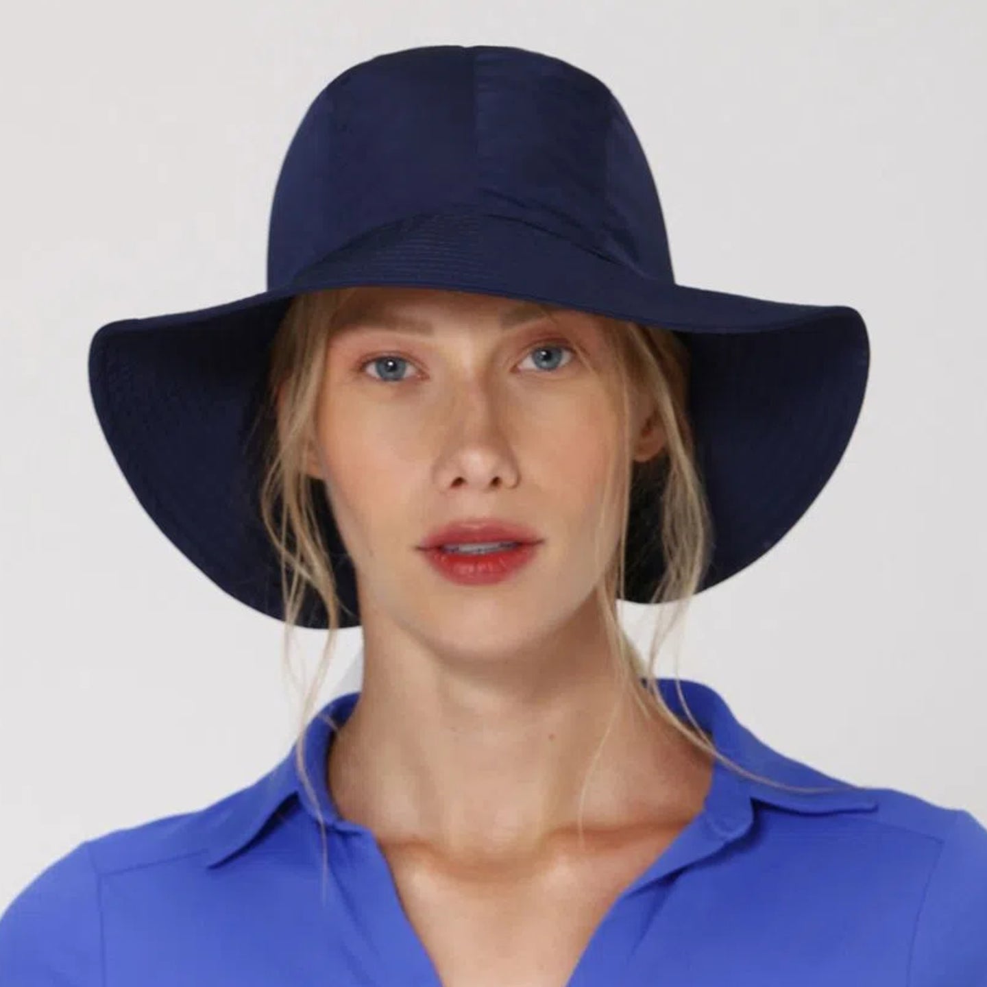 San Remo FPU50+ Hat Navy Blue Uv