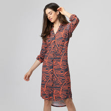 Load image into Gallery viewer, Shirtdress Midi Eva UPF50+
