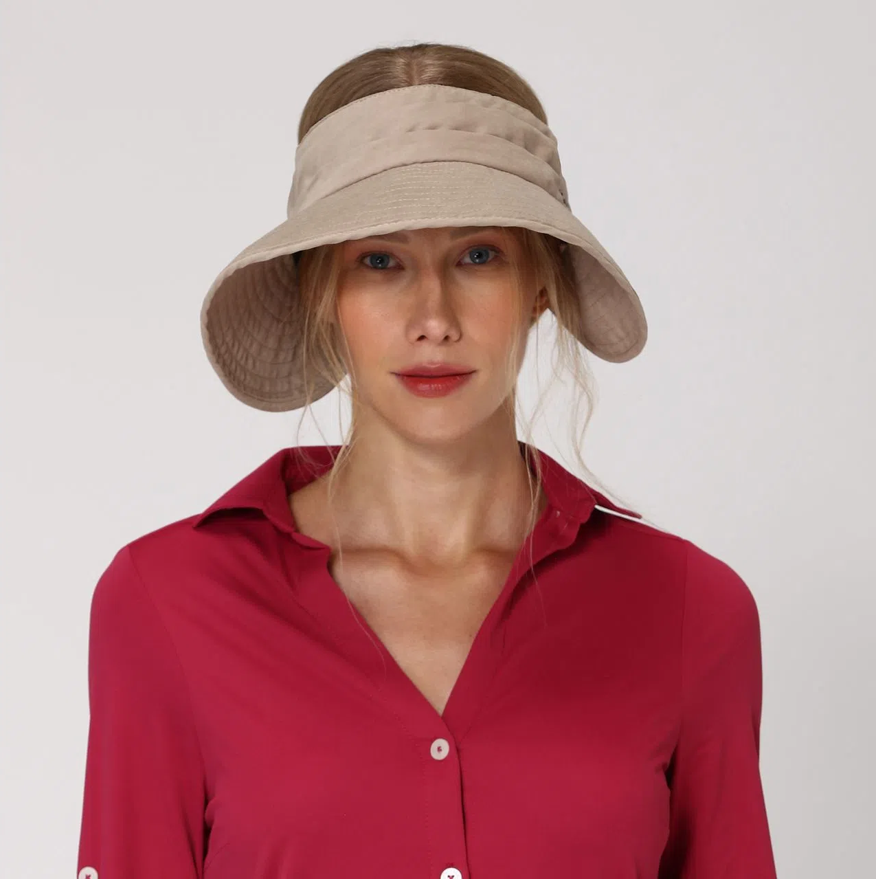 Tokyo FPU50+ Visor Khaki Uv